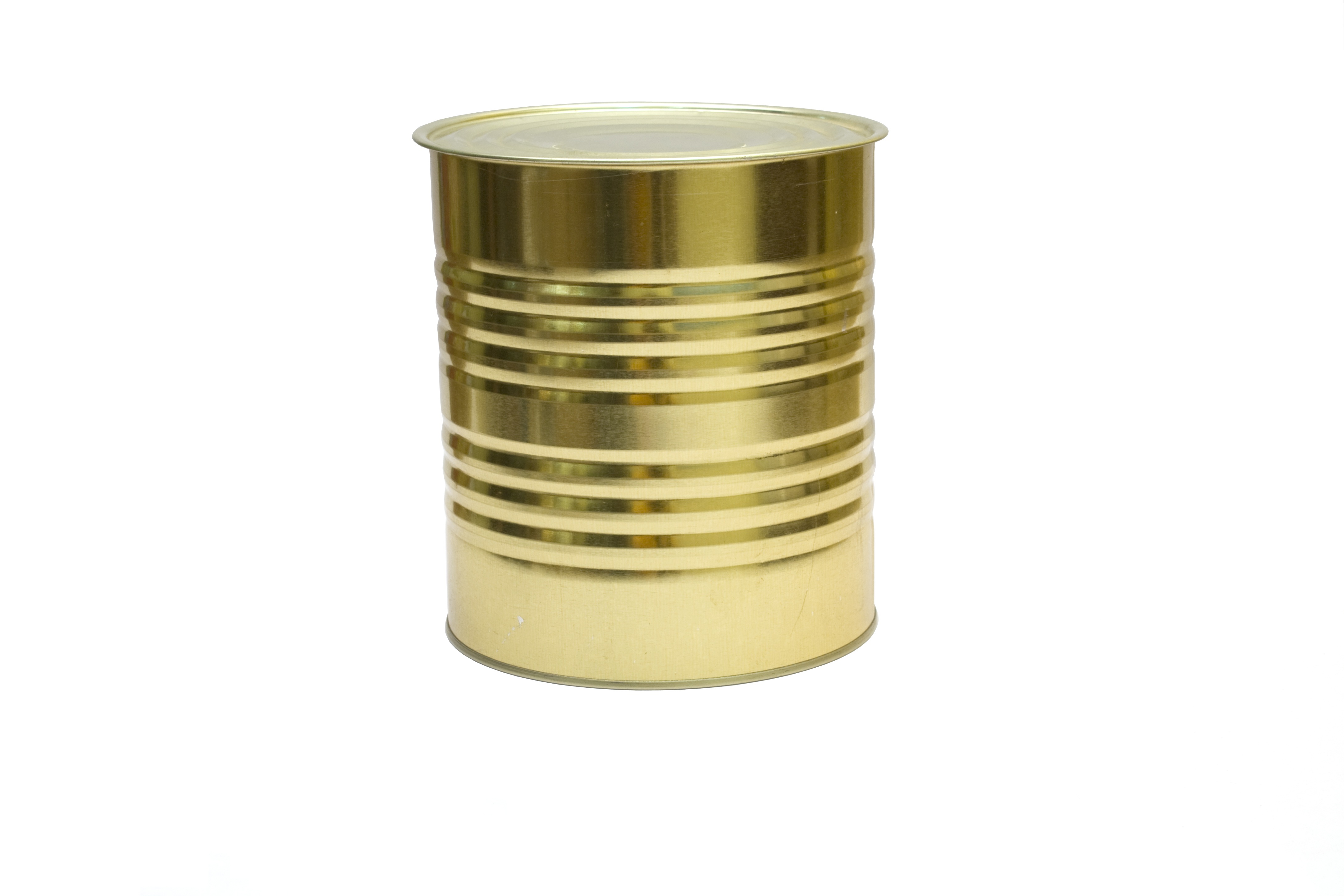 business, cut out, economy, metallic, packing, storage, can, empty, tin, metal, no people, white background, canned food, package, still life, copy space, HD Wallpaper