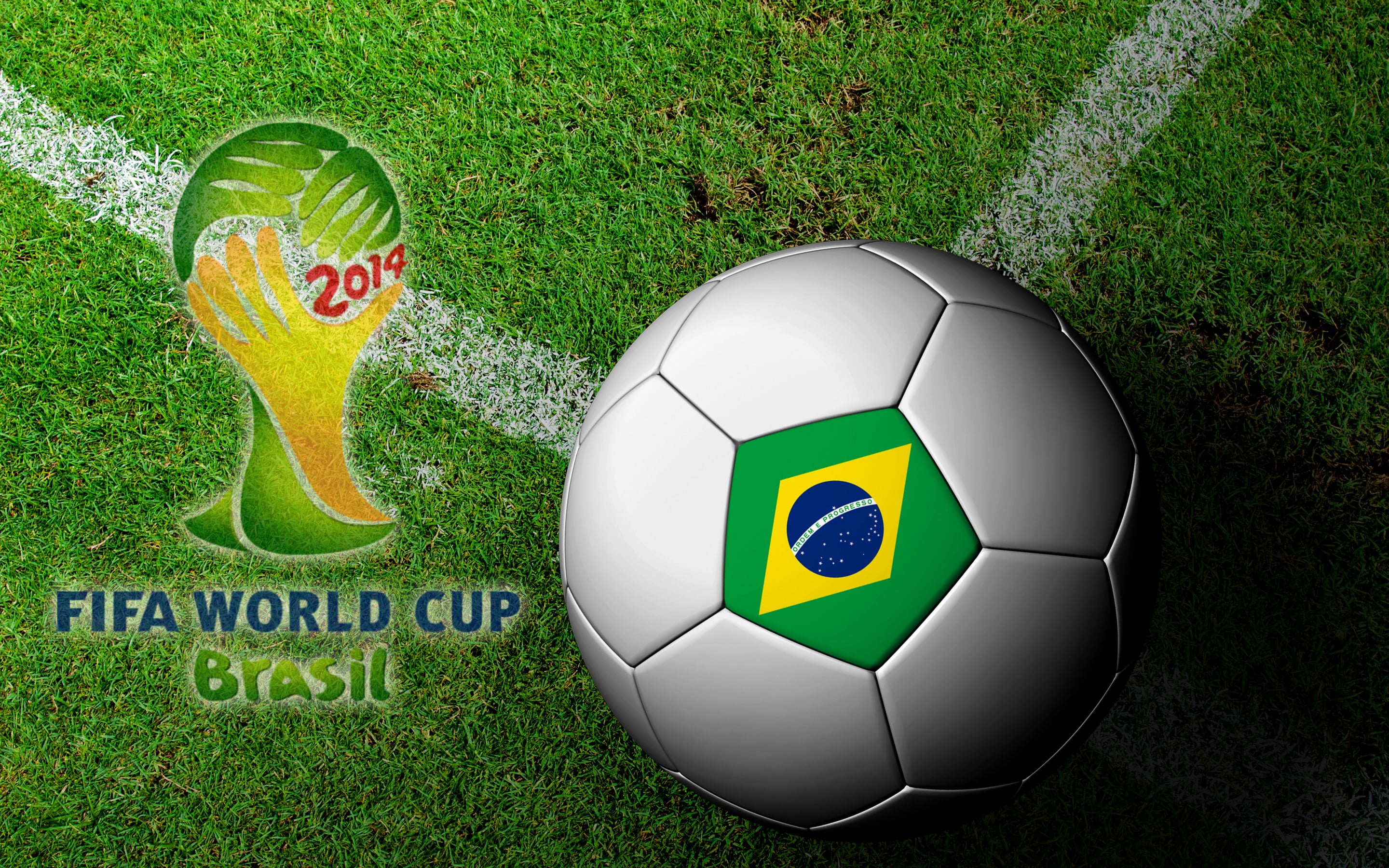 football - Ball, sphere, 2K, backgrounds, team sport, success, field, goal, competitive Sport, grass, playing Field, cup, day, symbol, soccer Ball, football, HD Wallpaper