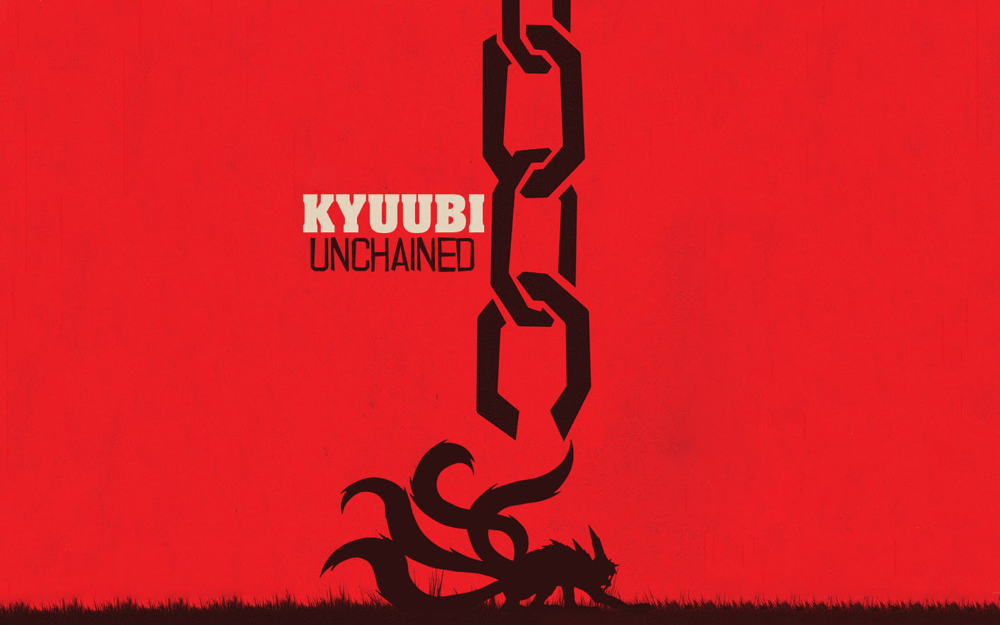 720P, anime, crossover, Kyuubi, Naruto Shippuuden, Django Unchained, HD Wallpaper