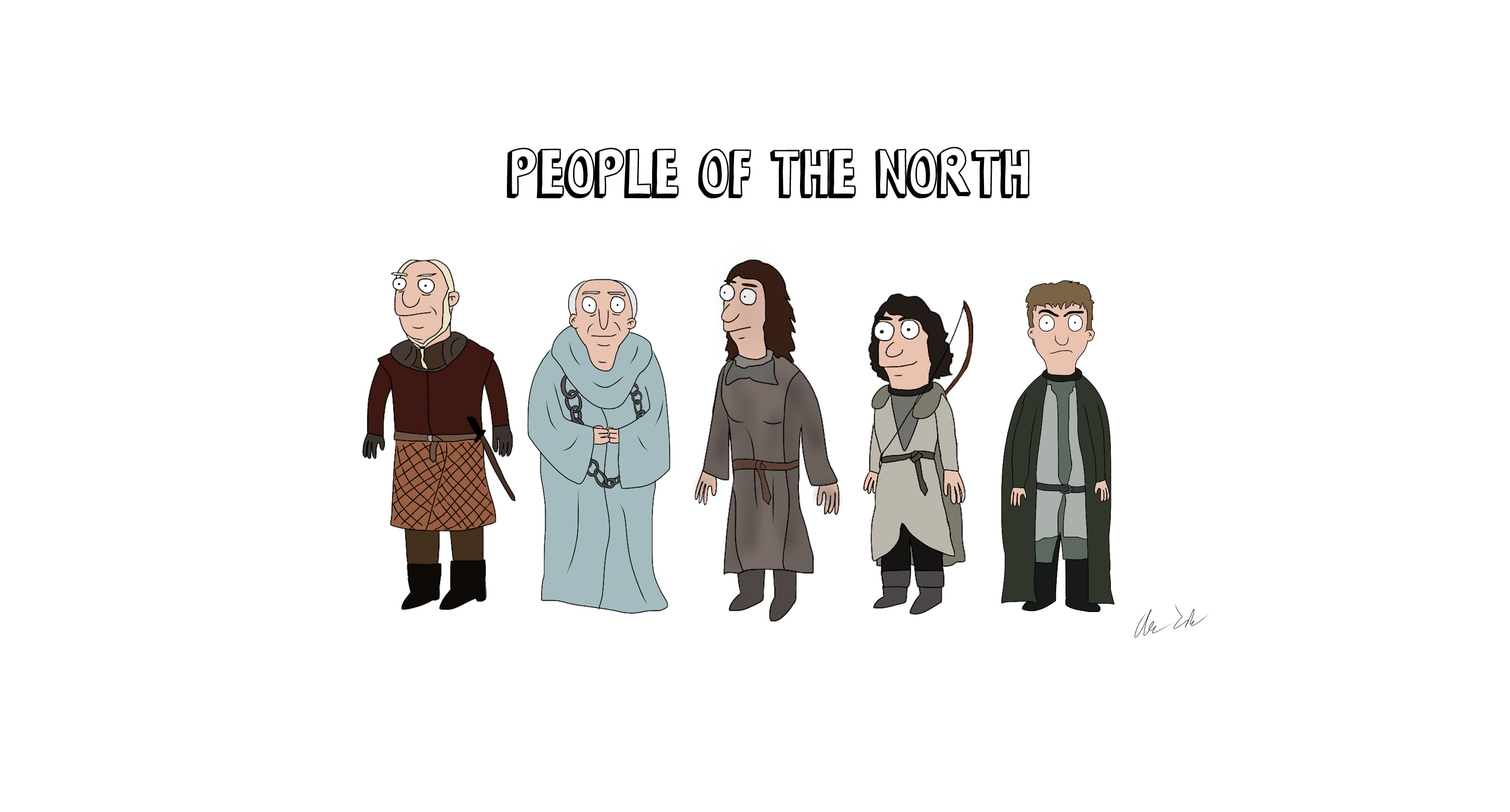Osha (Game Of Thrones), 2K, Jojen Reed, Meera Reed, TV Show, Maester Luwin, Game Of Thrones, HD Wallpaper