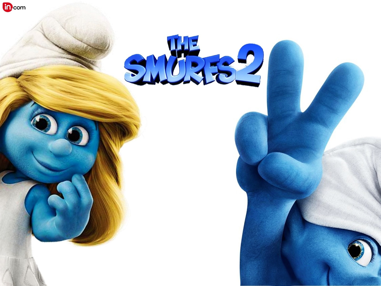 hand, representation, smurfs, toy, close-up, body part, gesturing, movie, art and craft, unrecognizable person, hd, indoors, blue, western script, HD Wallpaper
