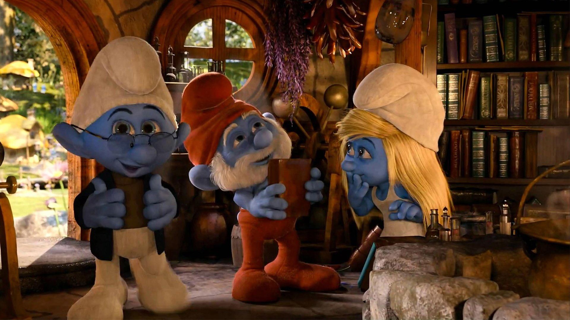1080P, Movie, The Smurfs 2, HD Wallpaper