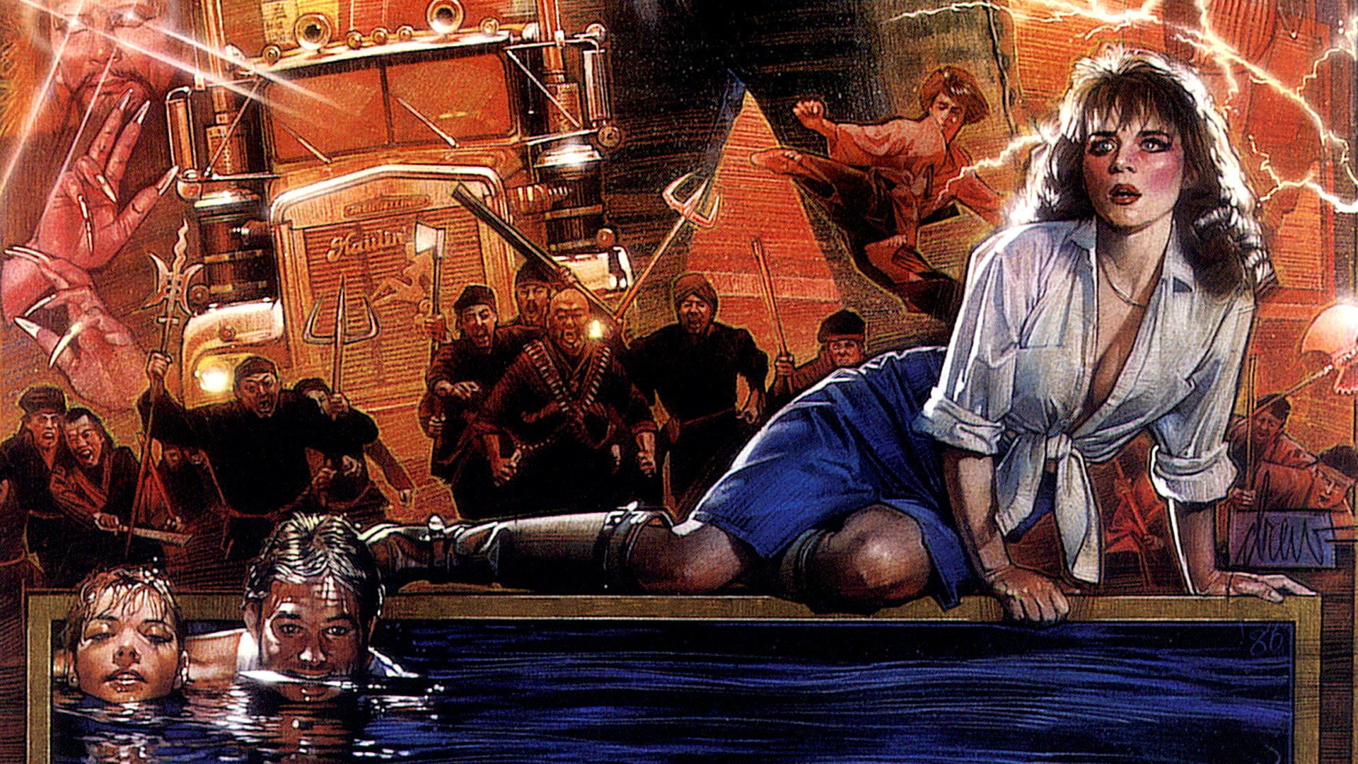 Movie, 1080P, Big Trouble In Little China, HD Wallpaper