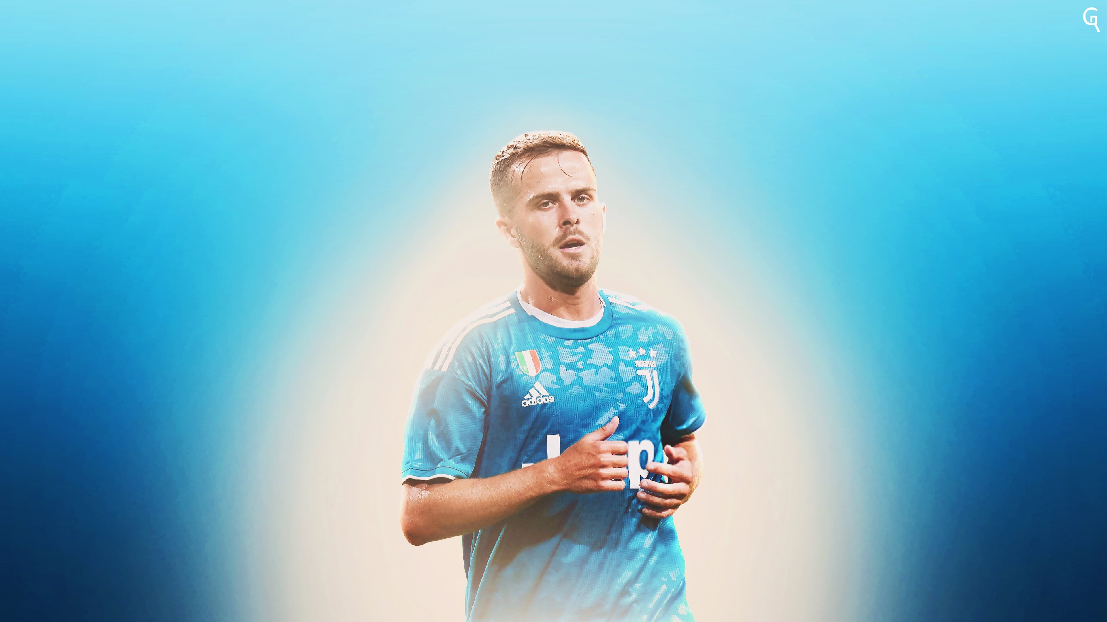 Soccer, Bosnian, 4K, Miralem Pjanić, Juventus F.C., HD Wallpaper