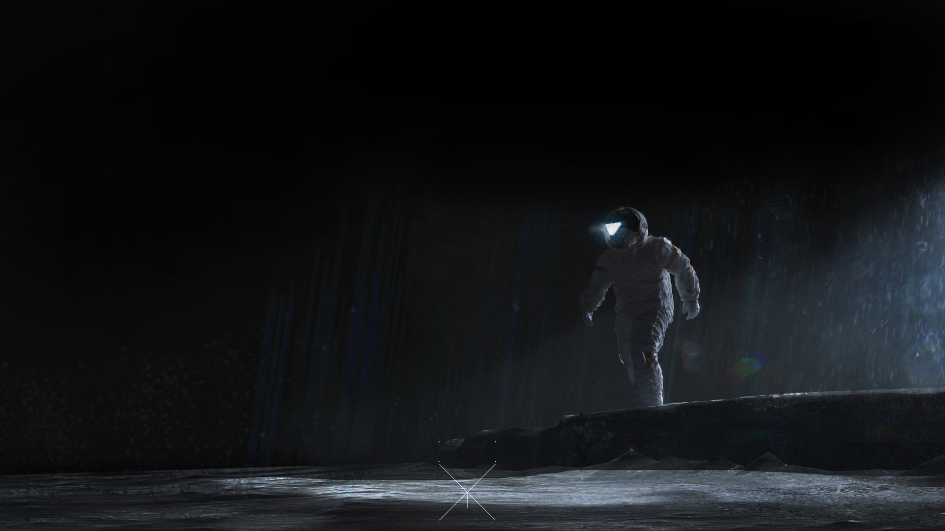 Ramazan Kazaliev, figure, 1080P, People, Art, Astronaut, Space Journey, by Ramazan Kazaliev, The suit, Fiction, HD Wallpaper