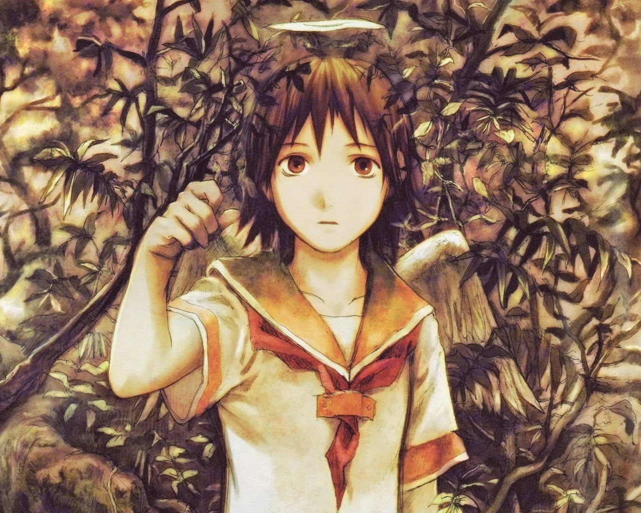 Haibane Renmei, Rakka, 720P, HD Wallpaper