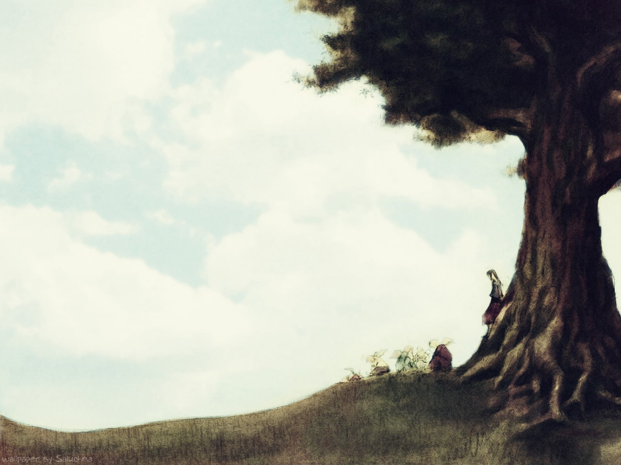 Anime, Haibane Renmei, 720P, HD Wallpaper