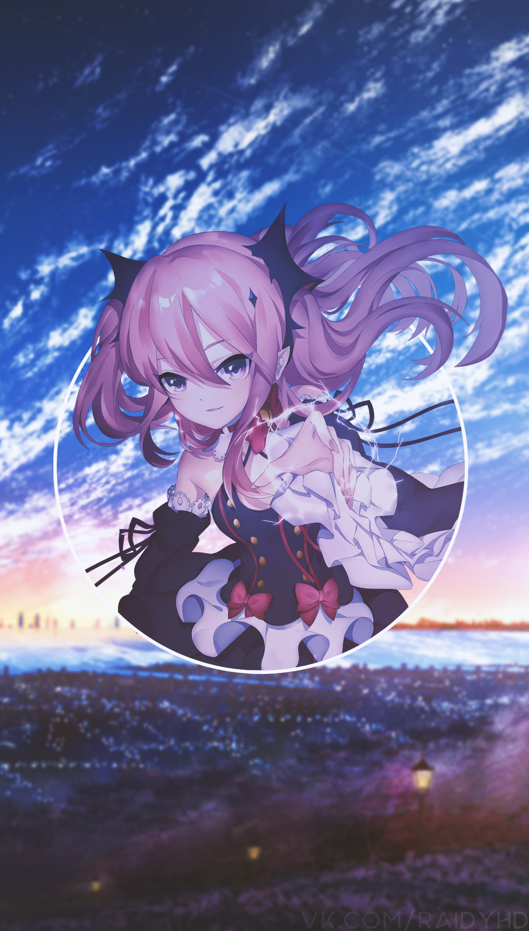 anime, anime girls, Owari No Seraph, picture-in-picture, 720P, Phone HD Wallpaper