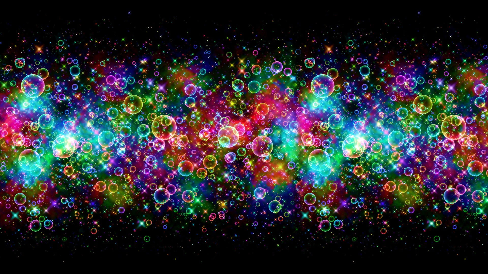 1080P, bubble, hD, full color, abstract, HD Wallpaper