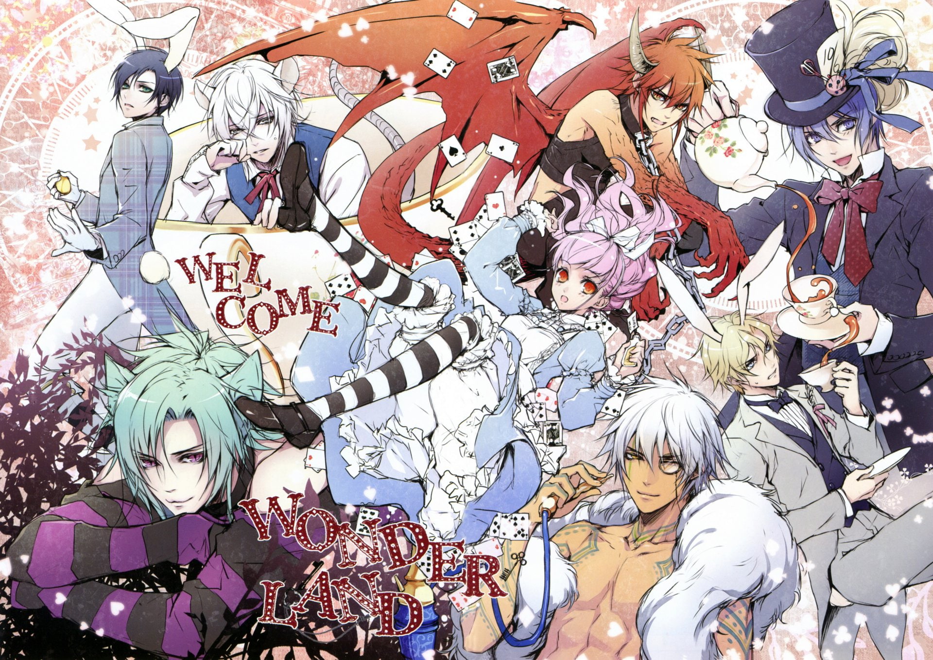 Alvaro Garay, Bilal Asad Ithnan Faranbald, 1080P, Otome Game, Est Rinaudo, Lagi El Nagil, Noel Valmore, Anime, Solomon (Wand of Fortune), Julius Fortner, HD Wallpaper