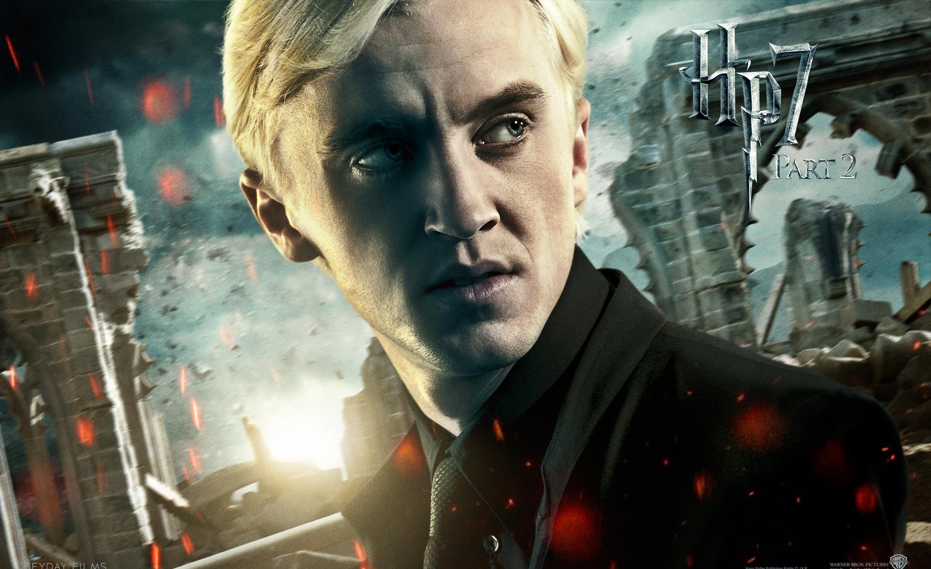 1080P, young men, young adult, headshot, tom felton, draco, men, architecture, city, harry, poster, part, front view, glass - material, males, digital composite, HD Wallpaper