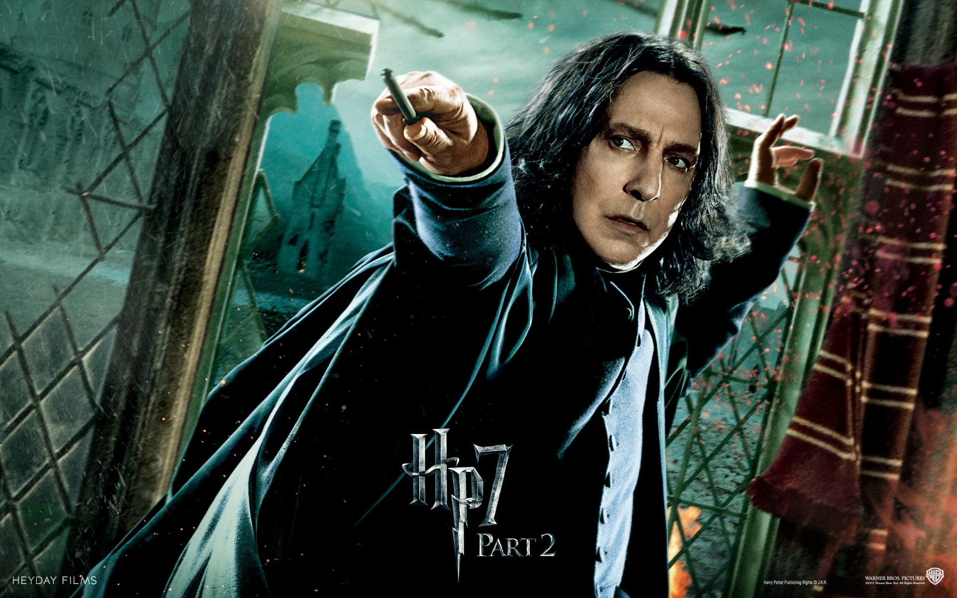art, potter, rickman, 1080P, magic, entertainment, movie, hallows, deathly, harry, movies, film, alan, fantasy, hd, poste, HD Wallpaper