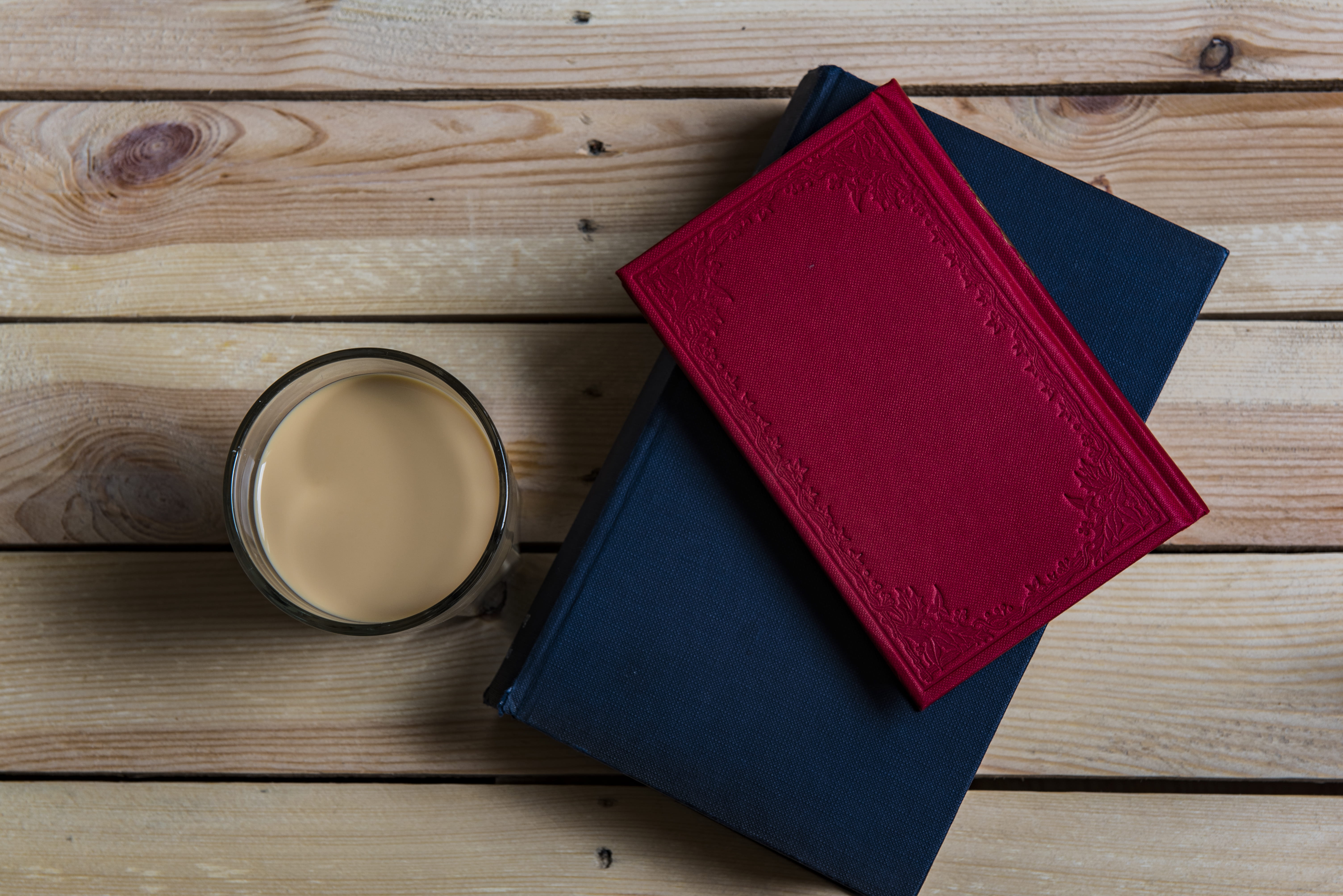 shape, accessory, still life, refreshment, cup, red, group of objects, text, accessories, food and drink, indoors, tie, books, coffee, hardwood, table, HD Wallpaper