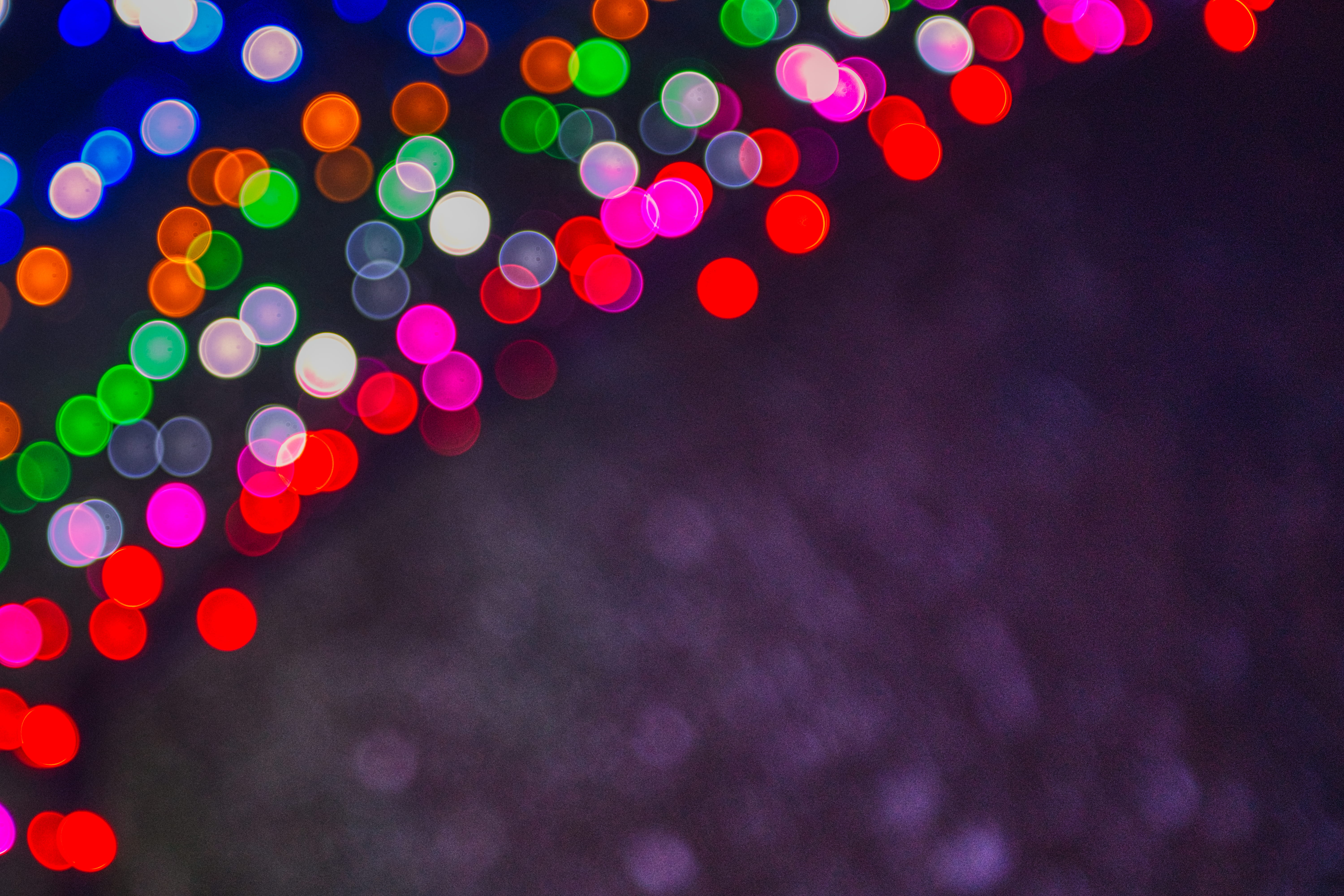 night, lighting equipment, no people, 5K, led, shape, glitter, purple, lighting, beautiful light, city, light, texture, outdoors, decoration, defocused, HD Wallpaper
