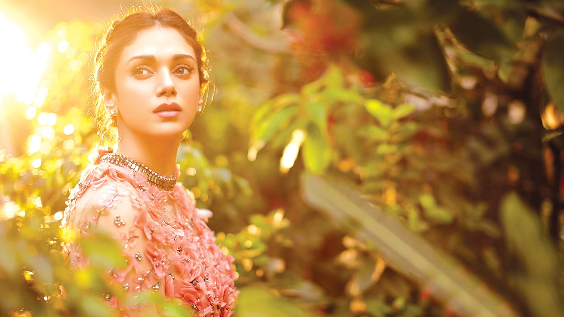 traditional clothing, hairstyle, young adult, human face, elegance, outdoors, beauty, females, plant, indian celebrities, fashion, portrait, women, young women, HD Wallpaper