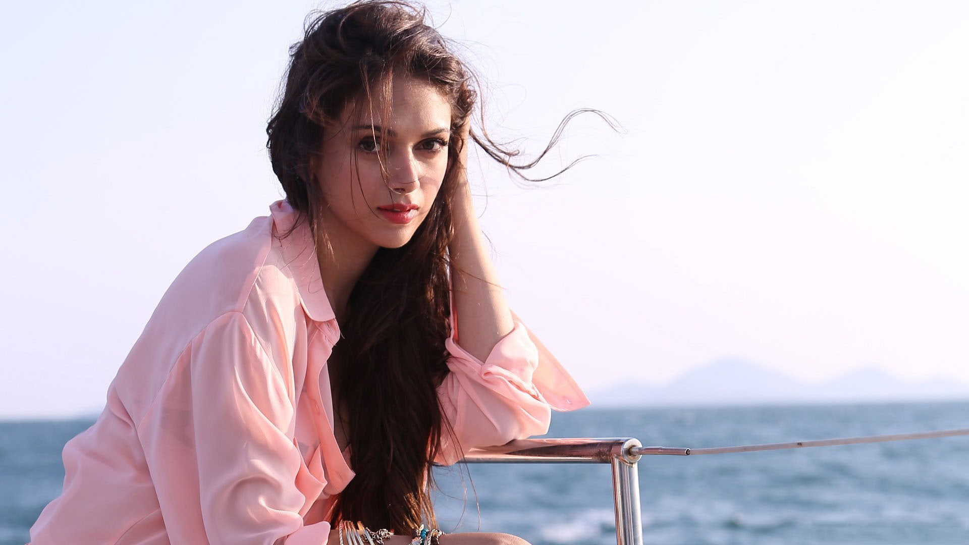 1080P, woman, rao, portrait, hydari, aditi, aditi rao hydari, celebrity, hair, HD Wallpaper