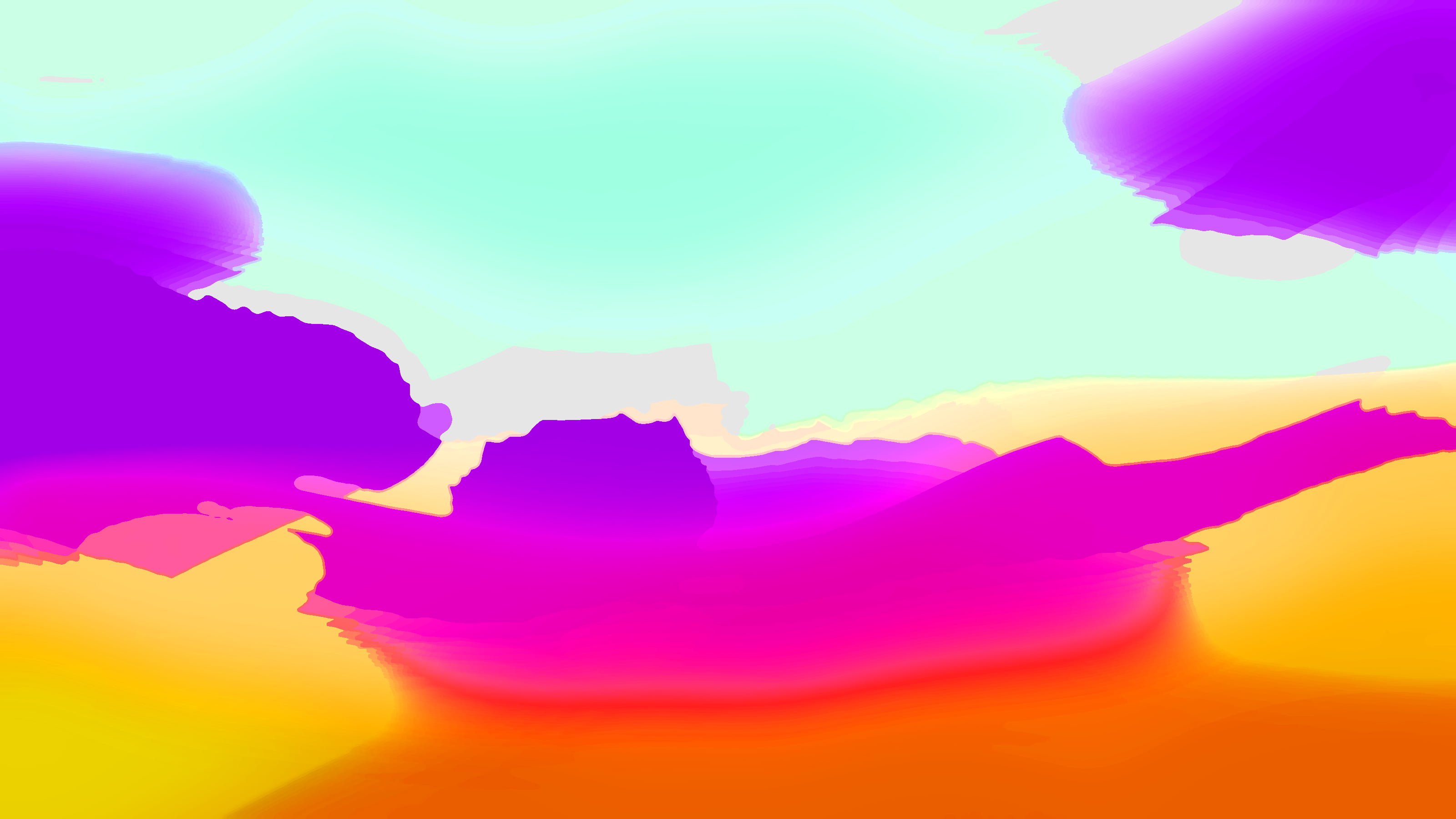 colorful, yellow, vitality, trippy, backgrounds, close-up, abstract backgrounds, pink color, water, vibrant color, pattern, creativity, purple, watercolor painting, HD Wallpaper