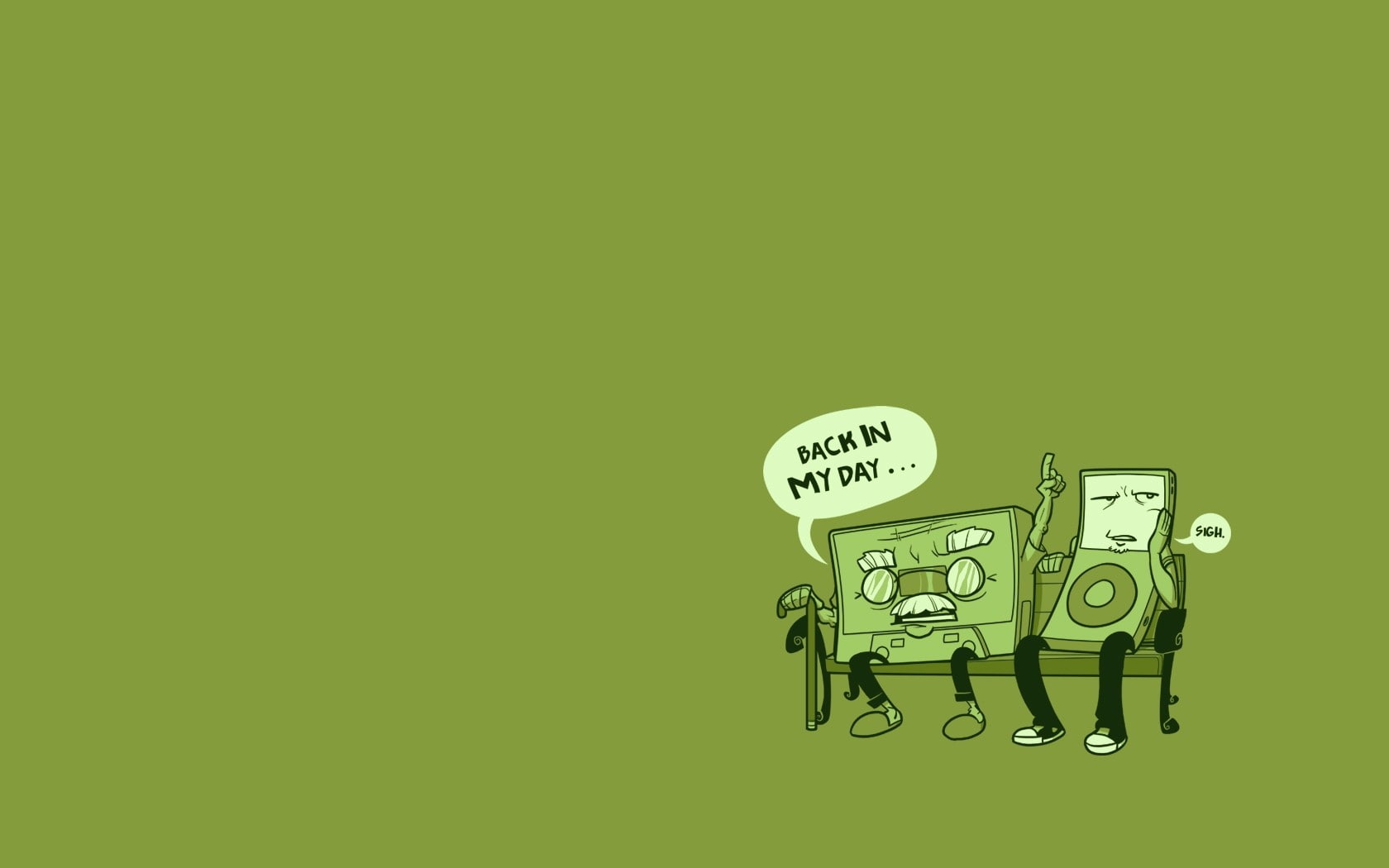 close-up, human representation, humor, studio shot, representation, music player, western script, toy, technology, bench, no people, cut out, green color, HD Wallpaper