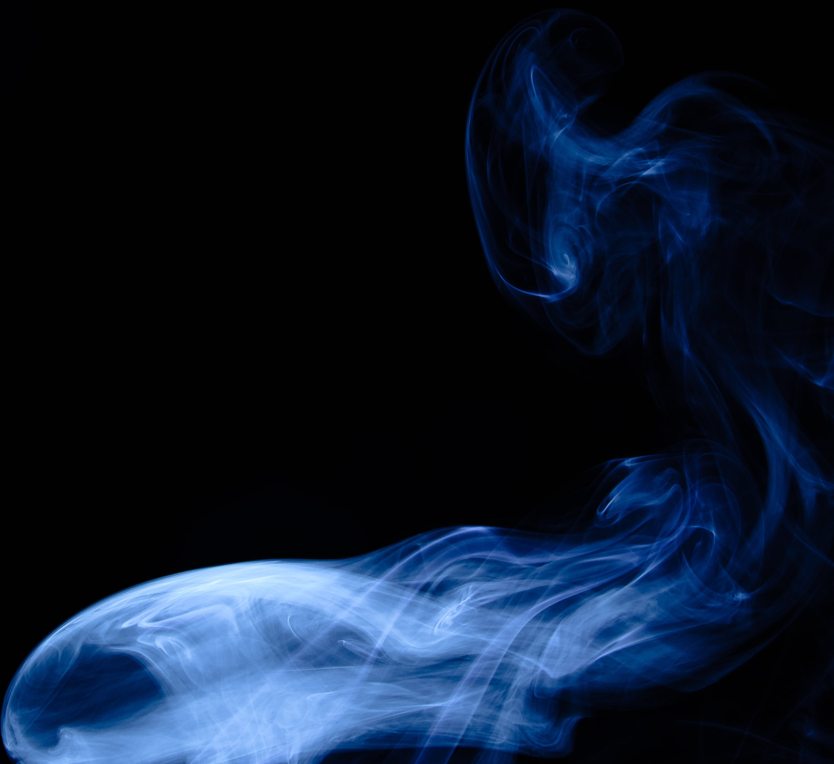 changing form, dark, flowing, smoke, curve, water, abstract, no people, nature, shape, steam, black background, copy space, black Color, white color, ethereal, HD Wallpaper