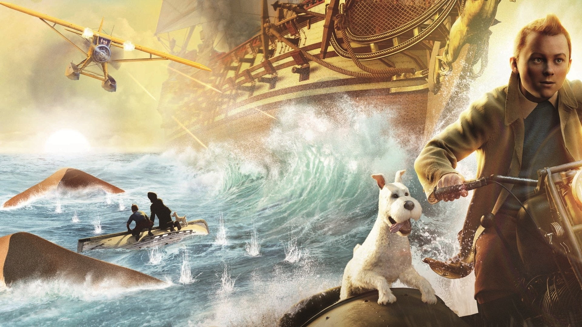 Movie, The Adventures Of Tintin, 1080P, HD Wallpaper