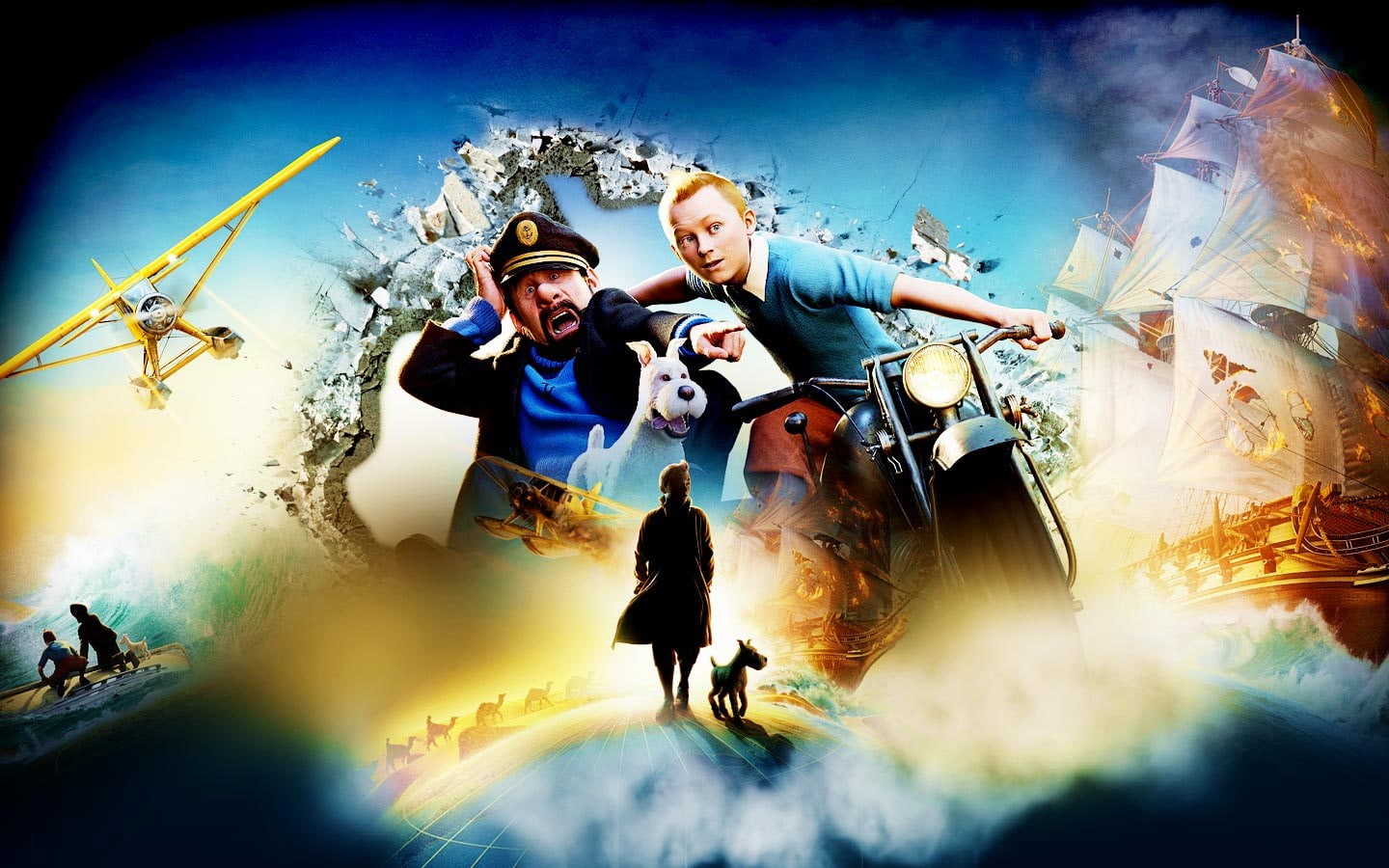 720P, the adventures of tintin, HD Wallpaper