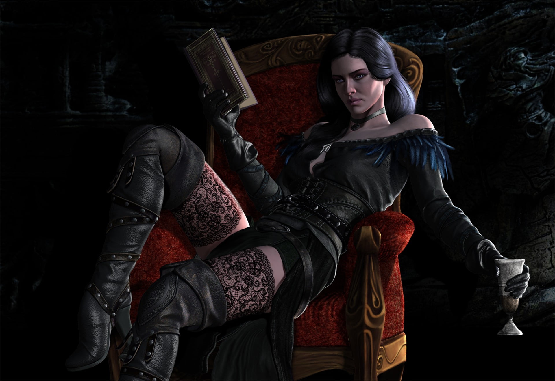 men, jacket, fashion, dark, sitting, young women, lifestyles, adult, clothing, hairstyle, beautiful woman, women, young Adult, woman, video games, real people, HD Wallpaper