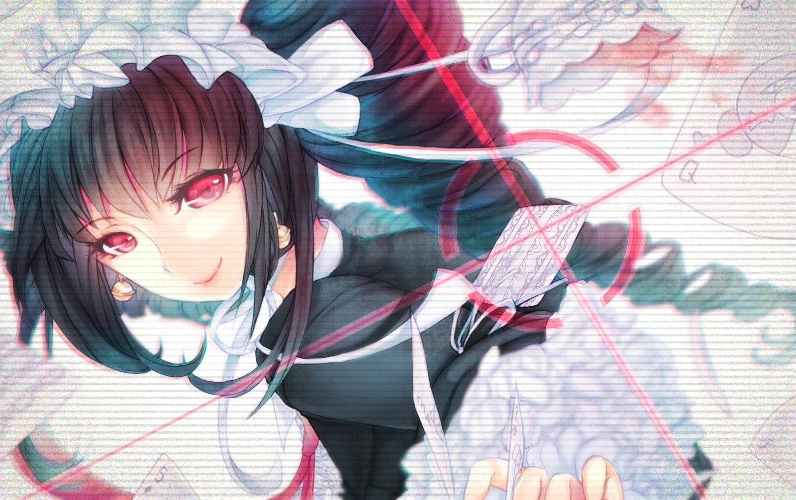 Danganronpa, Celestia Rudenberk, anime, anime girls, 720P, HD Wallpaper