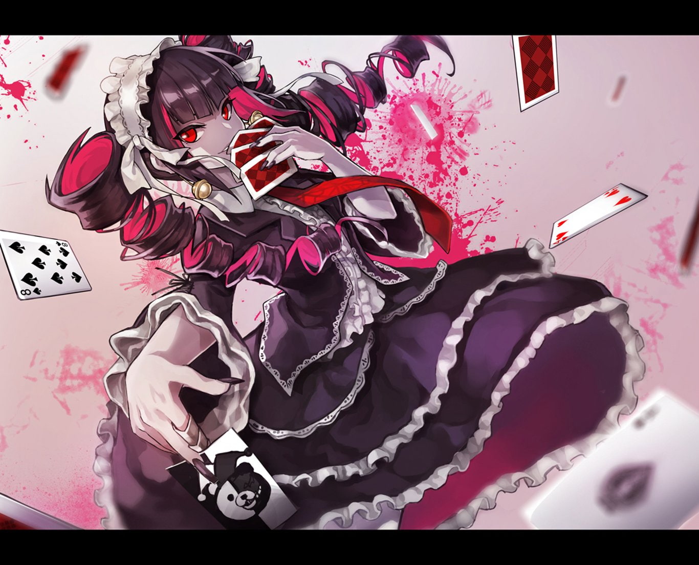 Celestia Ludenberg, Danganronpa, 720P, HD Wallpaper