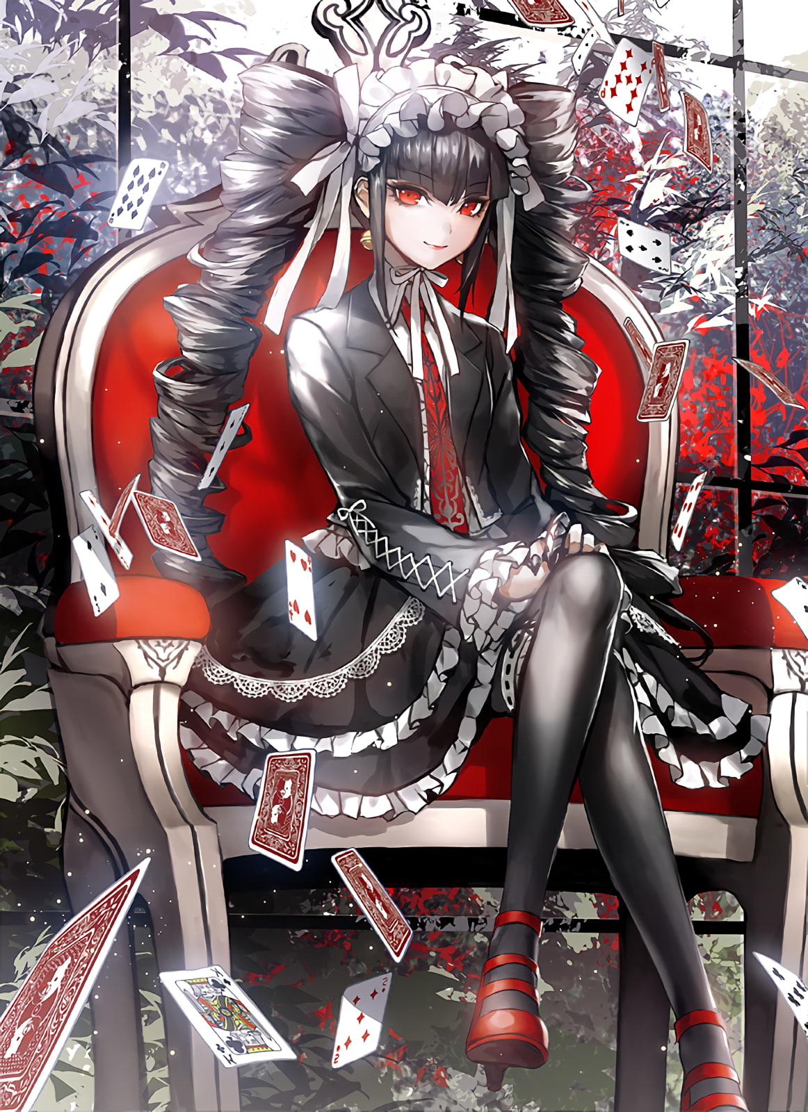 anime, Anime Girls, Danganronpa, 720P, Celestia Rudenberk, Phone HD Wallpaper