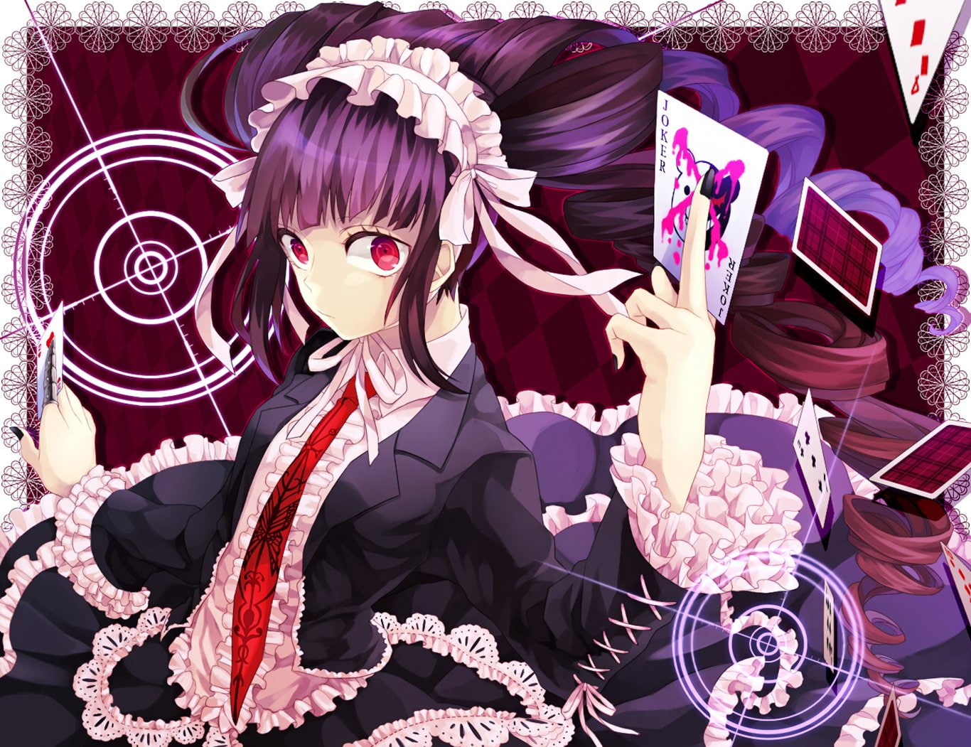 Celestia Ludenberg, 720P, Danganronpa, HD Wallpaper
