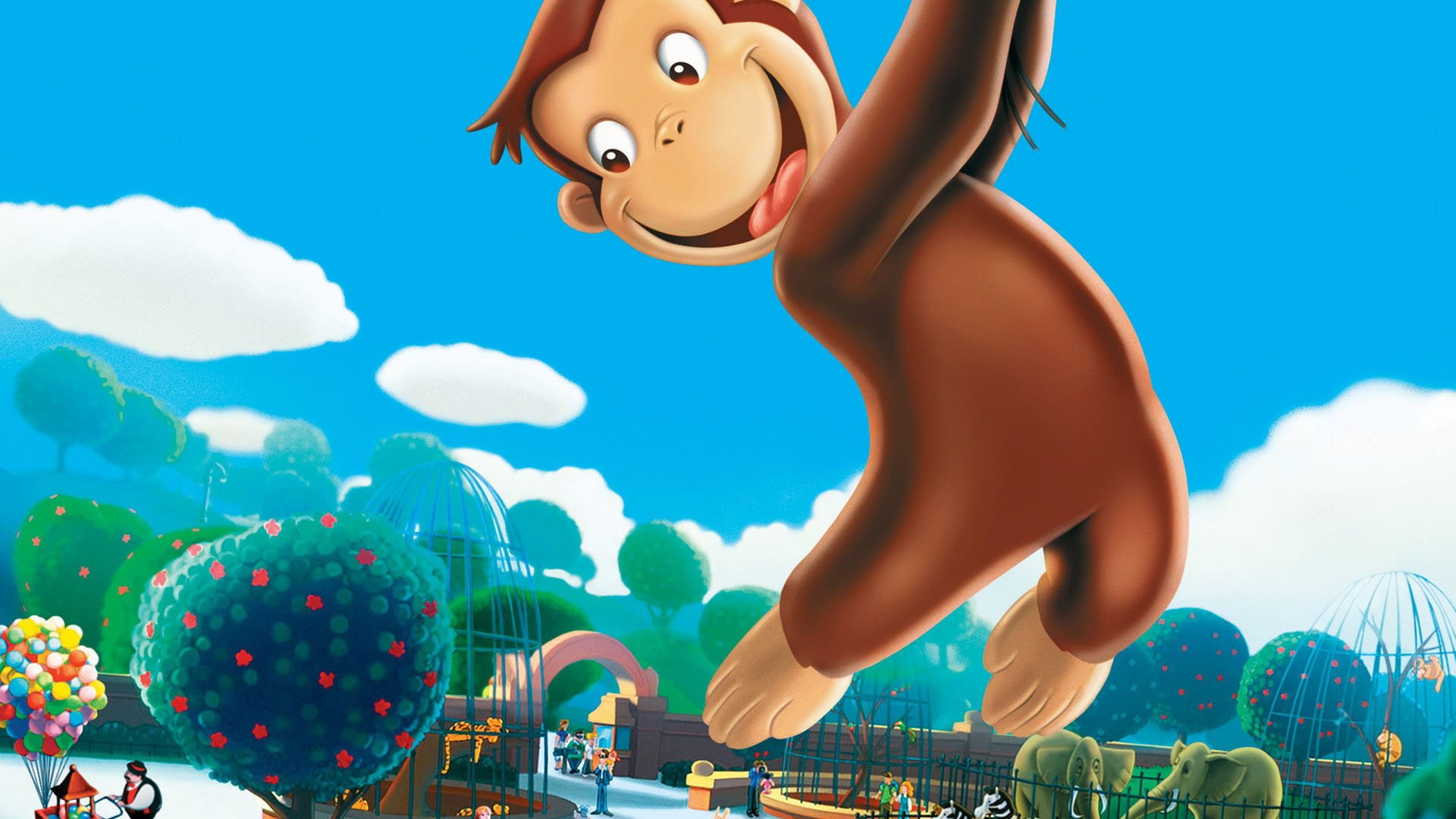1080P, Curious George, Movie, HD Wallpaper