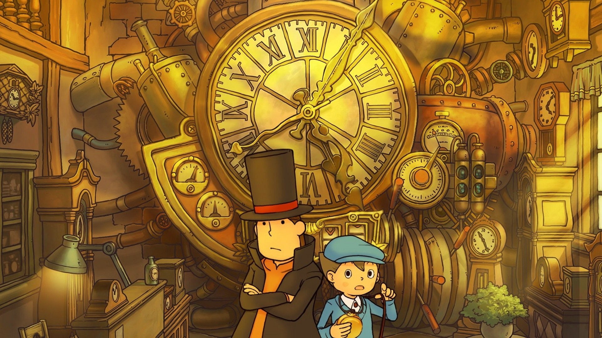 1080P, Video Game, Professor Layton and the Unwound Future, HD Wallpaper
