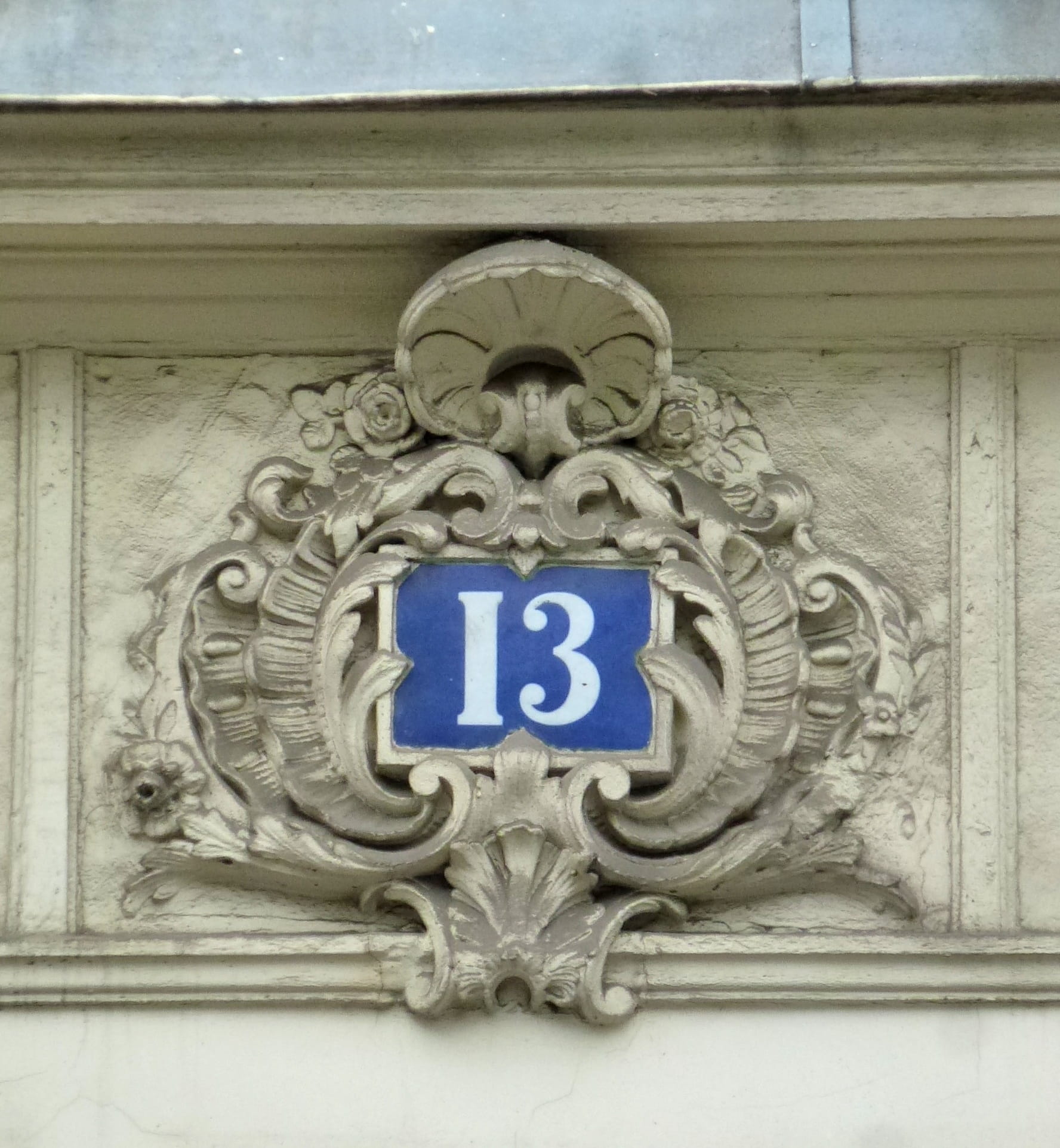 creativity, sign, house, architecture, signage, door, building, carving - craft product, Thirteen, blue, 1080P, representation, embellishment, outdoors, Phone HD Wallpaper