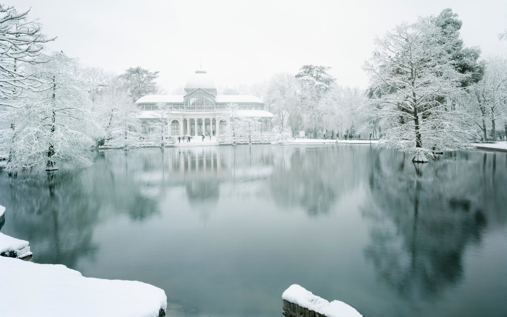 palacio de cristal, 1080P, HD Wallpaper