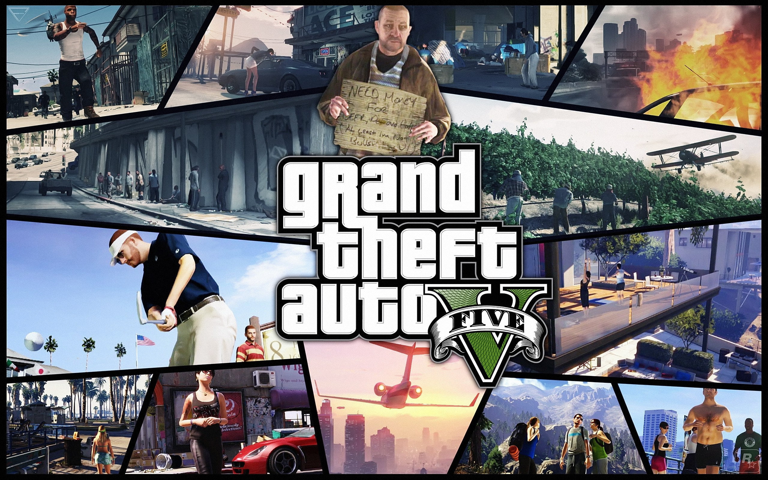 poster, preview, 2K, gta, HD Wallpaper