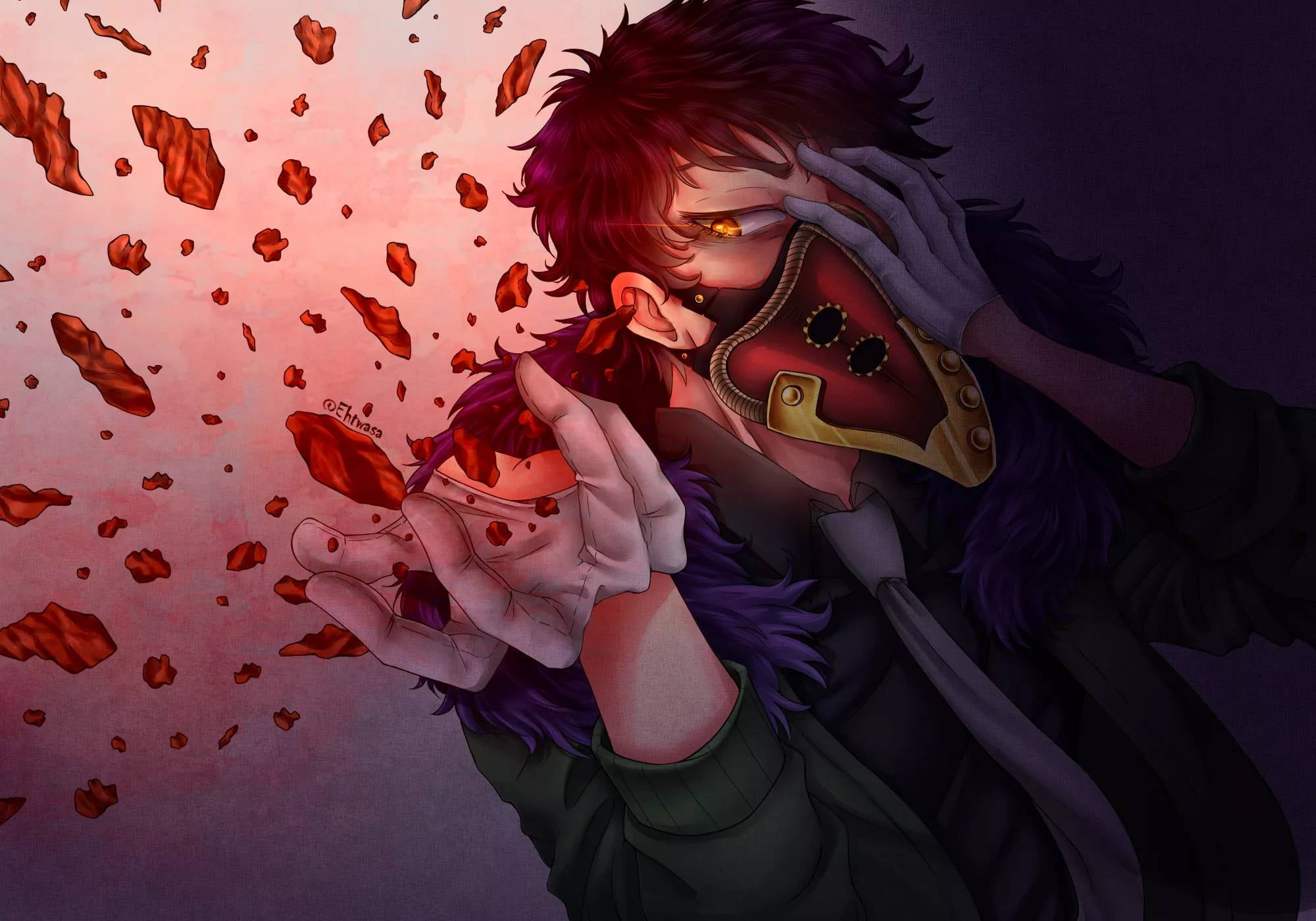 1080P, anime, Overhaul, hand on face, Kai Chisaki, anime boys, Boku no Hero Academia, HD Wallpaper
