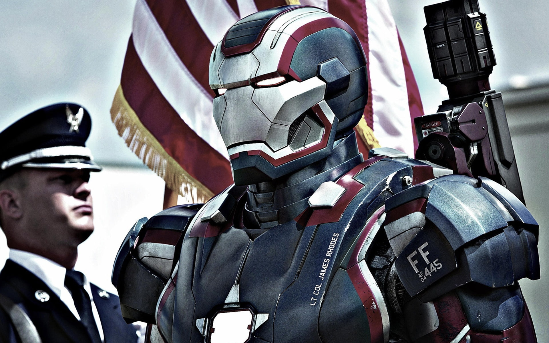armor, 1080P, patriot, iron, HD Wallpaper