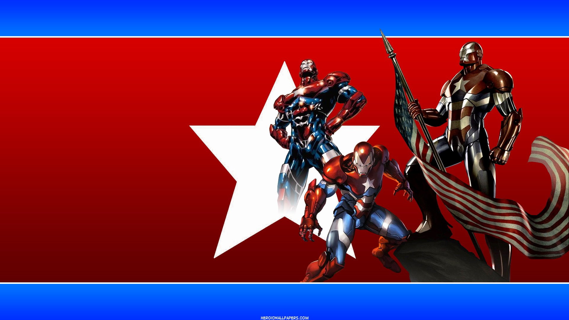 Iron Patriot, 1080P, Comics, Iron Man, HD Wallpaper