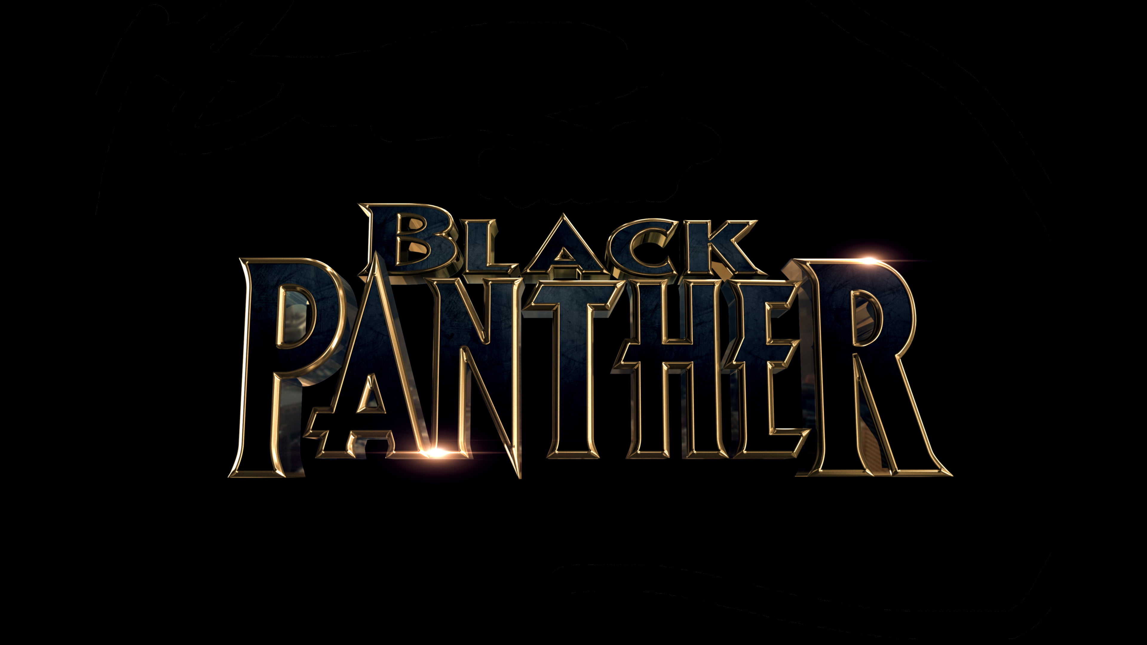 2018 movies, message, western script, reflection, black panther, 4K, movies, capital letter, single word, glowing, studio shot, illuminated, neon, text, HD Wallpaper