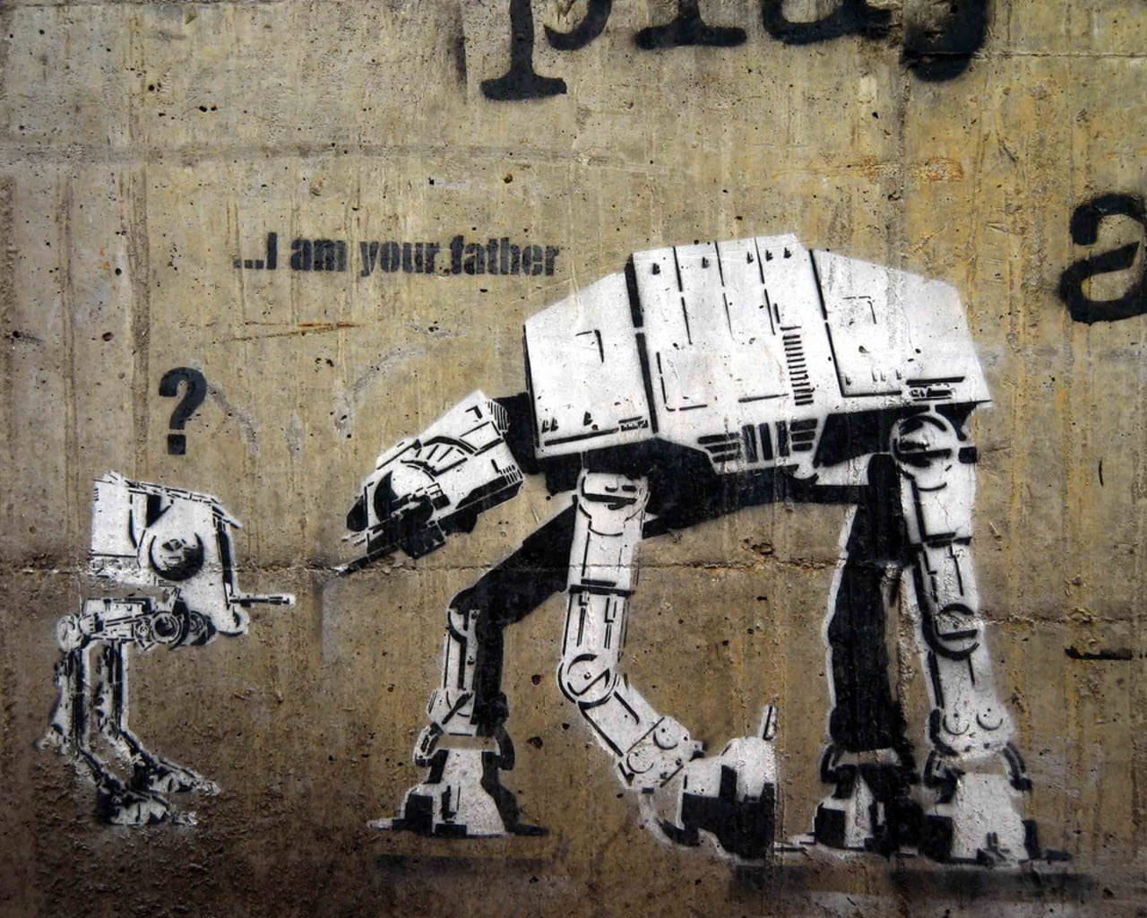 old, text, day, art and craft, humor, technology, indoors, 720P, Star Wars, star, machine, graffiti, built structure, creativity, representation, metal, HD Wallpaper