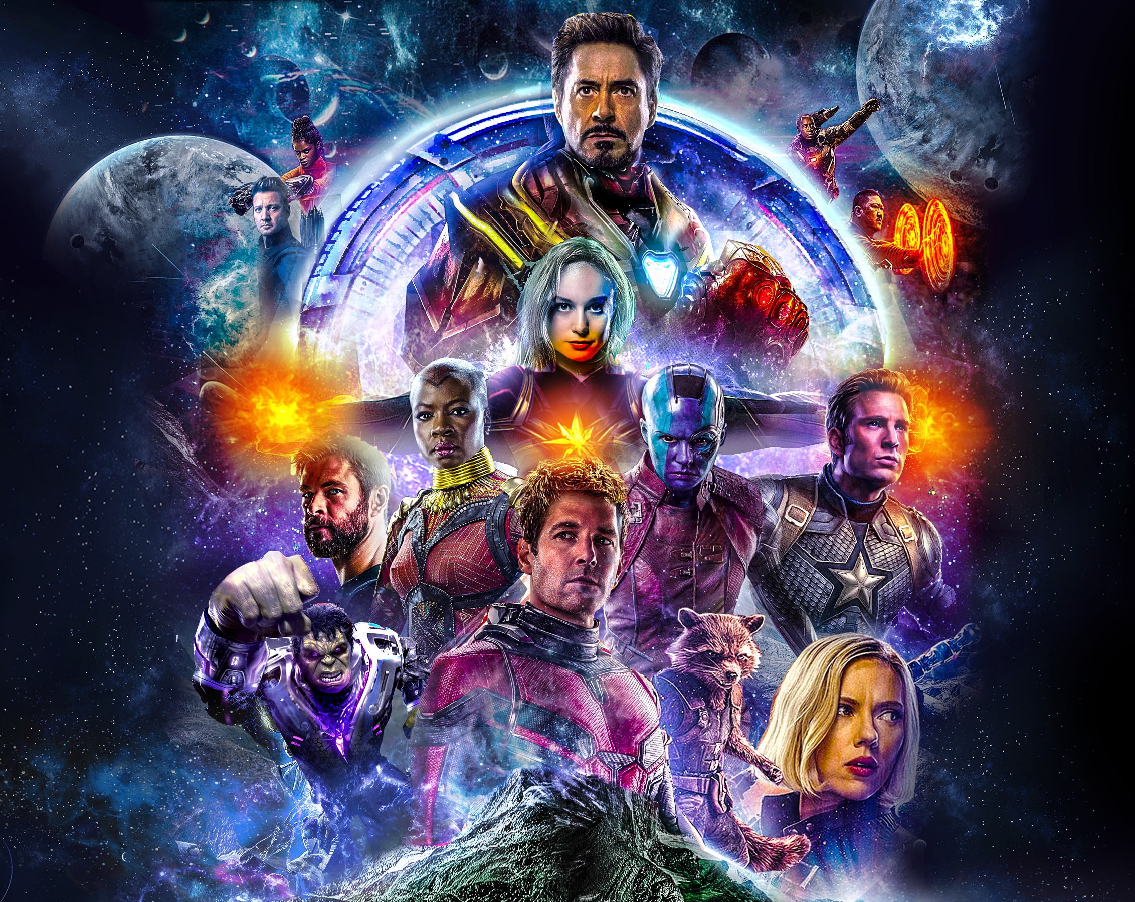 actor, artwork, poster, 1080P, avengers, HD Wallpaper