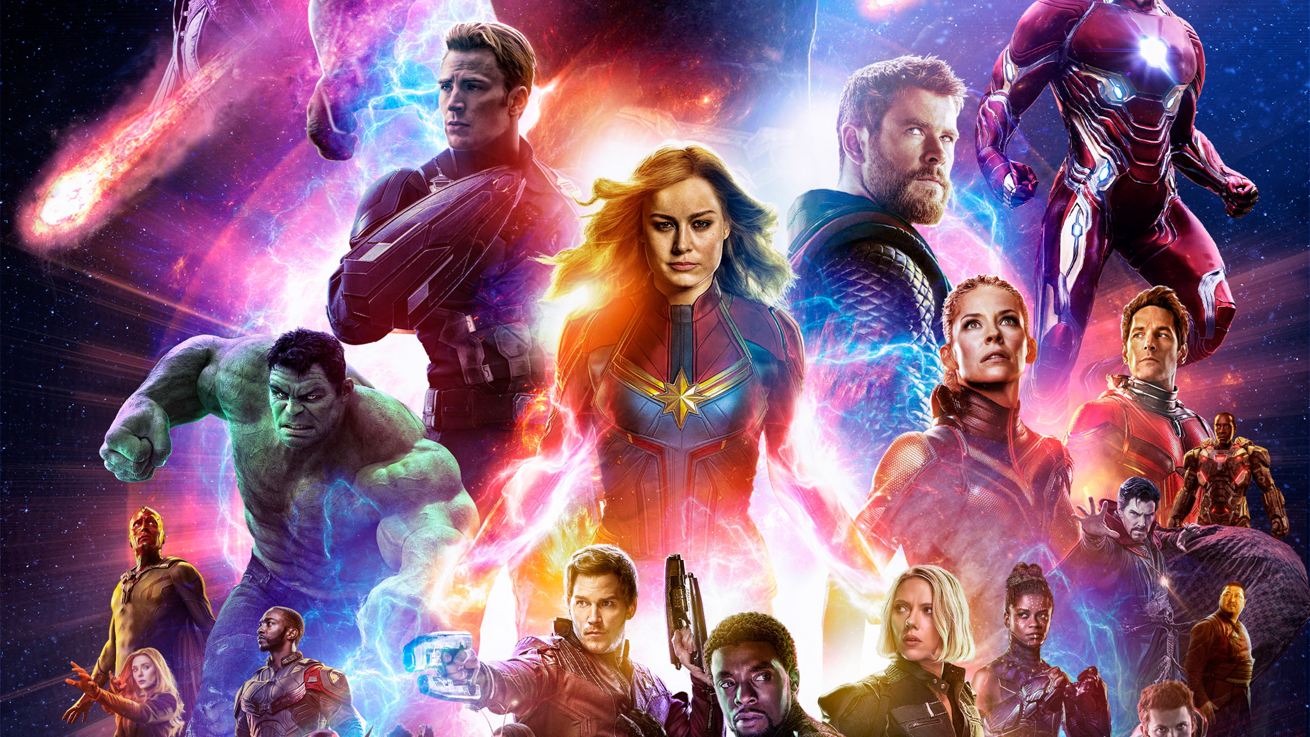 large group of people, women, teenager, emotion, motion, adult, happiness, multi colored, group of people, Avengers, 2K, smiling, enjoyment, crowd, young adult, HD Wallpaper