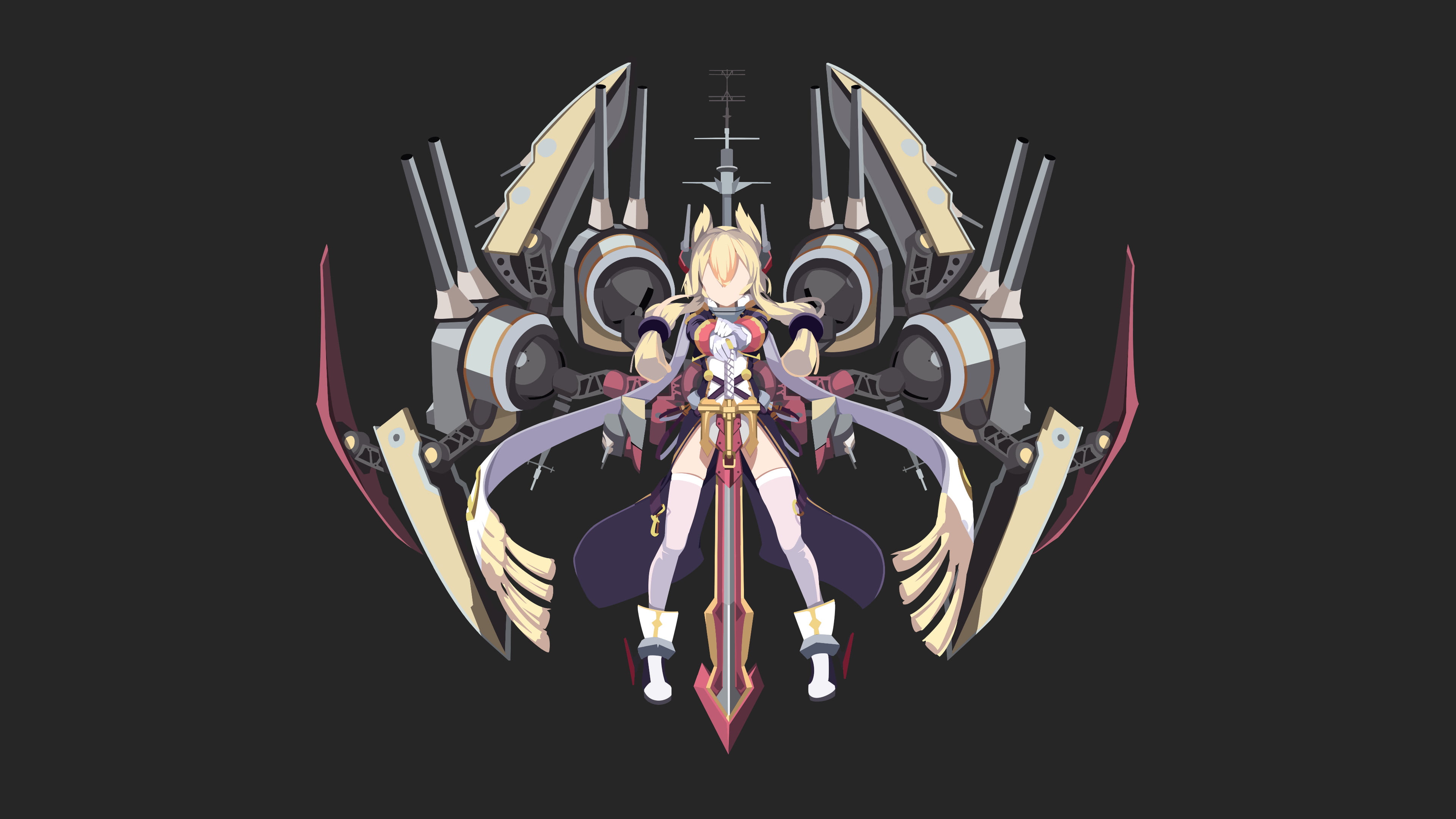4K, Warspite (Azur Lane), Azur Lane, Anime, HD Wallpaper