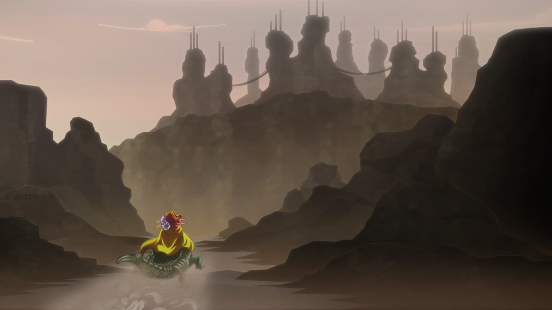 Landscape, Charlotte Linlin, One Piece, 1080P, HD Wallpaper
