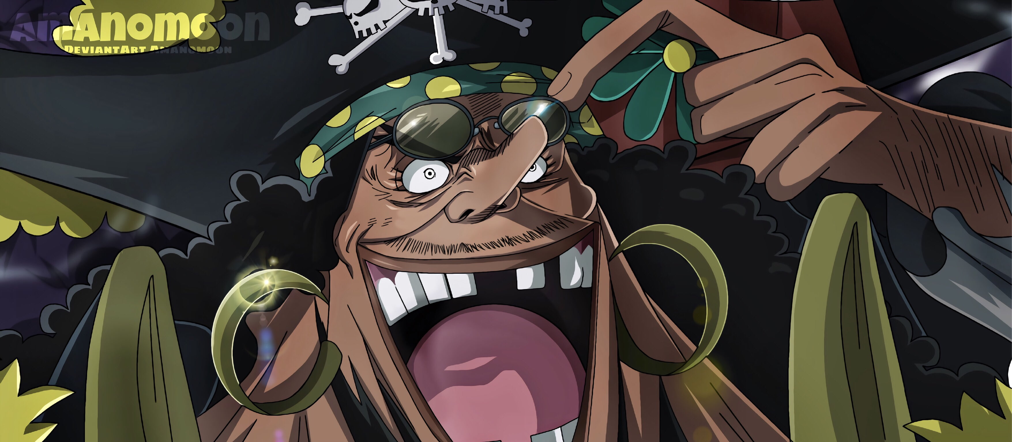 2K, Anime, Marshall D. Teach, One Piece, HD Wallpaper
