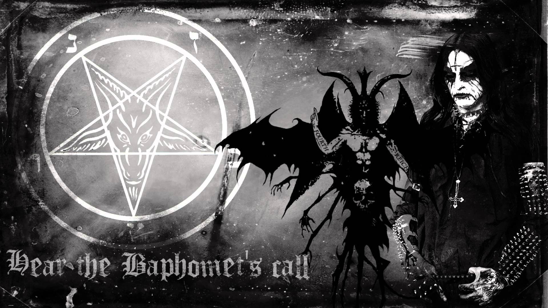 metal, pentagram, satanic, heavy, poster, black, behexen, 1080P, dark, occult, HD Wallpaper