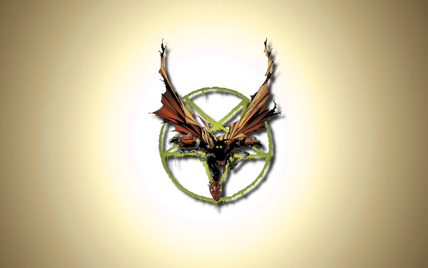 720P, spawn, pentagram, HD Wallpaper