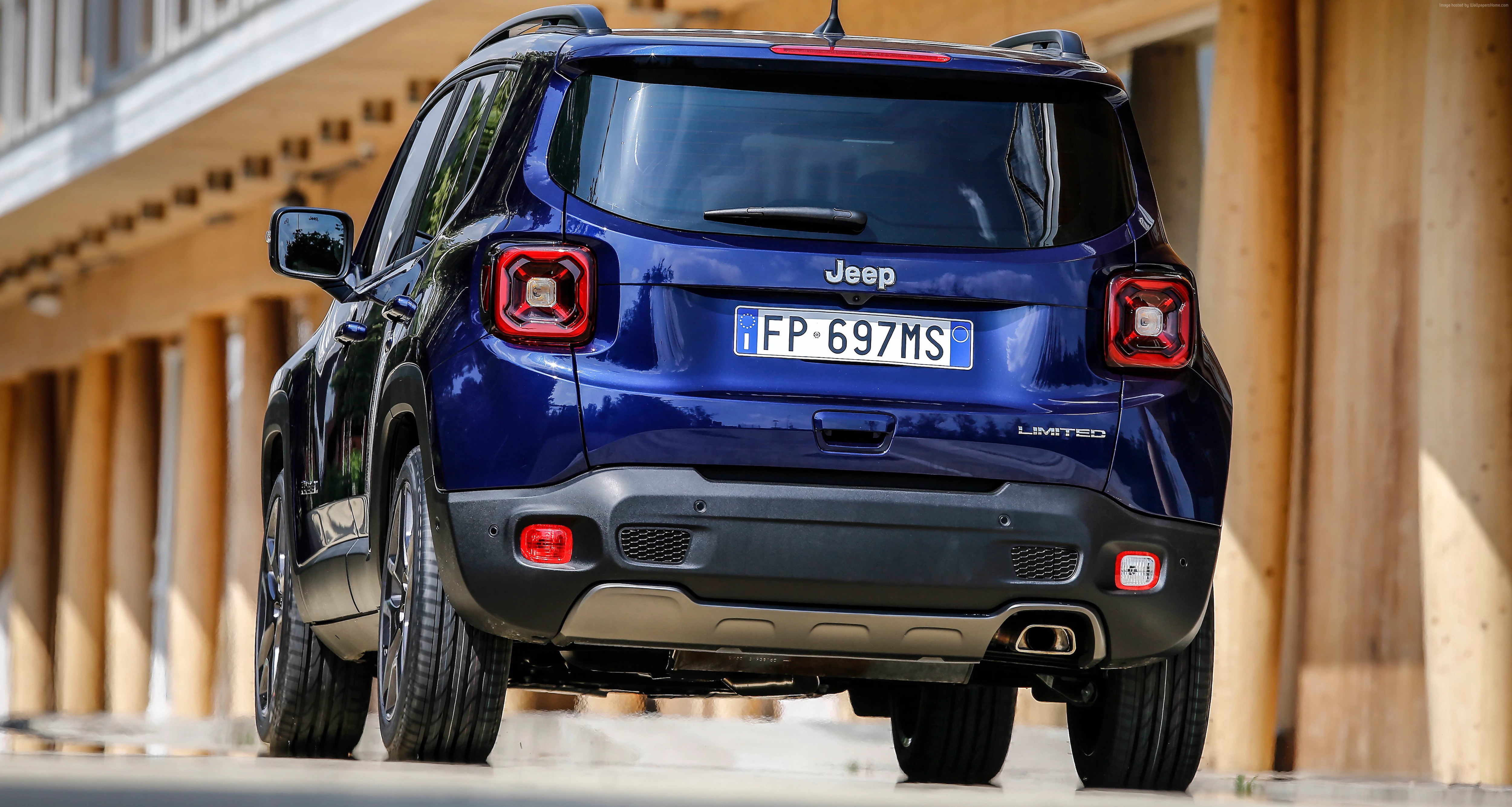 4K, 5K, 2019 Cars, Jeep Renegade, SUV, HD Wallpaper