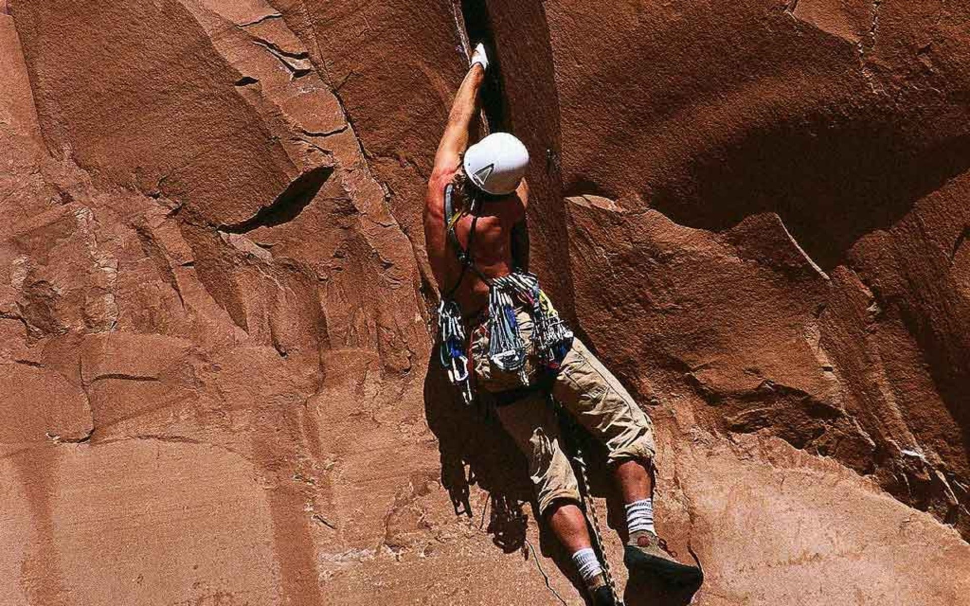 deporte, escalada, 1080P, alpinismo, riesgo, HD Wallpaper
