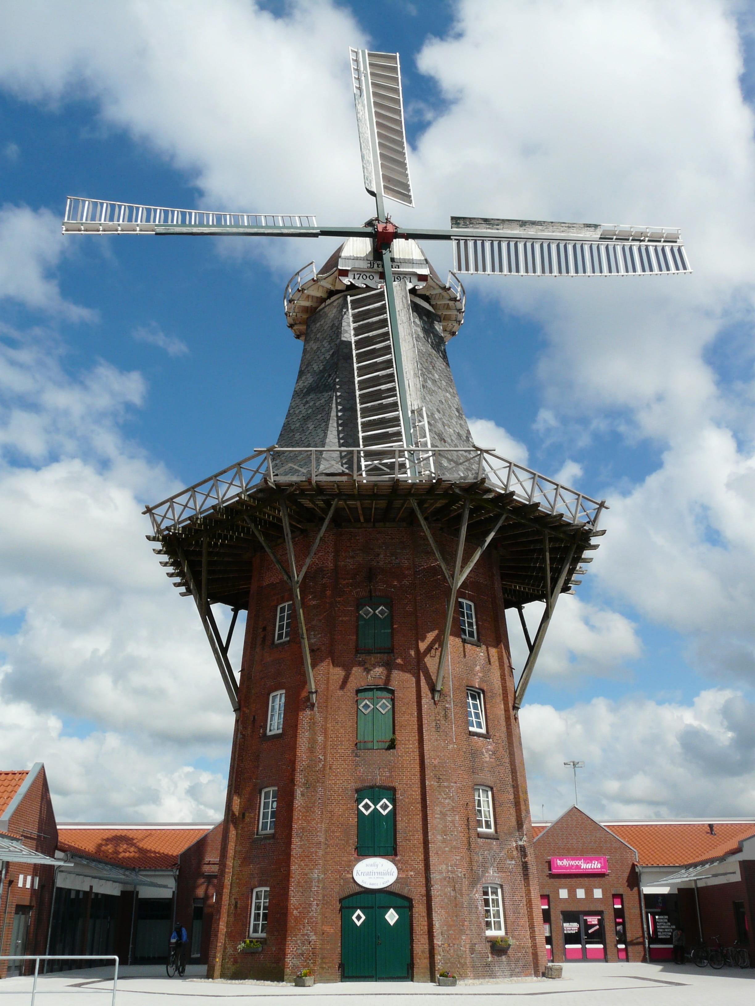 Reel, lower saxony, fuel and power generation, no people, historic preservation, Mill, north, grind, renewable energy, building, wind power, building exterior, Phone HD Wallpaper